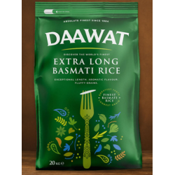 Daawat Extra Long Basmati Rice - 20kg